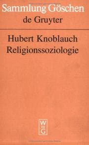 Tapa de Religionssoziologie (Sammlung Goschen)