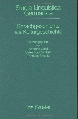 Tapa de Sprachgeschichte als Kulturgeschichte