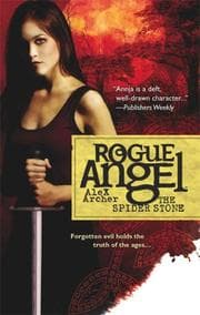 Tapa de The Spider Stone (Rogue Angel)