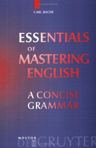 Tapa de Essentials of mastering English