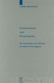 Tapa de Puritanismus Und Pioniergeist