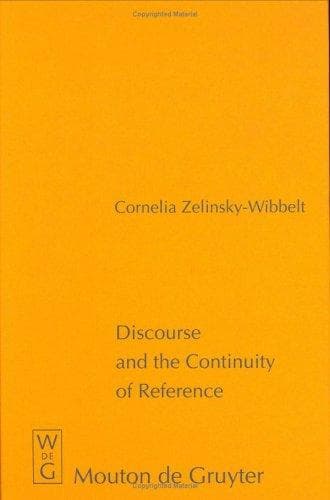 Tapa de Discourse and the continuity of reference