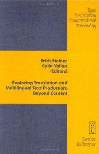 Tapa de Exploring Translation and Multilingual Text Production