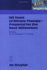 Tapa de 120 Years of Nitrate Therapy-Prepared for the Next Millennium