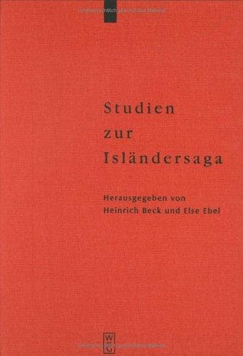 Tapa de Studien zur Isländersaga