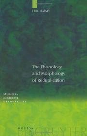 Tapa de The phonology and morphology of reduplication