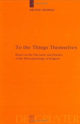 Tapa de To the things themselves
