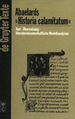 Tapa de Abaelards "Historia calamitatum"