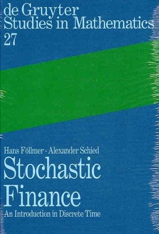Tapa de Stochastic Finance