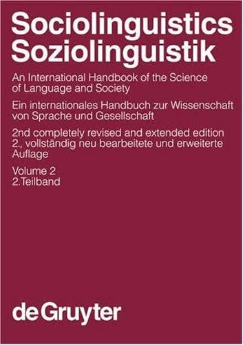 Tapa de Sociolinguistics