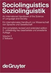 Tapa de Sociolinguistics