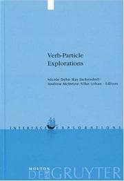 Tapa de Verb-particle explorations