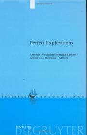 Tapa de Perfect explorations