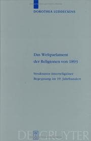 Tapa de Das Weltparlament Der Religionen Von 1893 (Religionsgeschichtliche Versuche Und Vorarbiten)