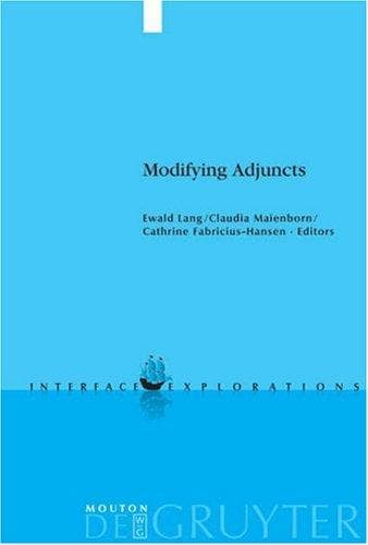 Tapa de Modifying Adjuncts (Interface Explorations, 4)