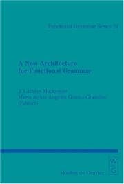 Tapa de A new architecture for functional grammar