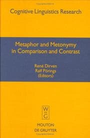 Tapa de Metaphor and metonymy in comparison and contrast