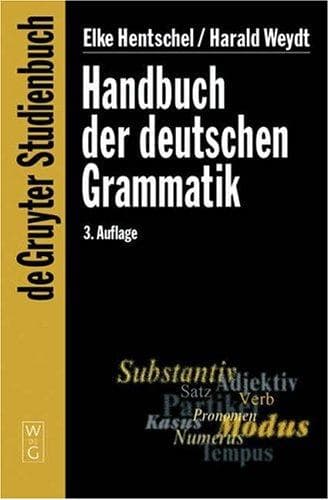 Tapa de Handbuch der deutschen Grammatik