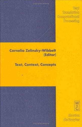 Tapa de Text, context, concepts