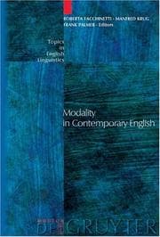 Tapa de Modality in contemporary English
