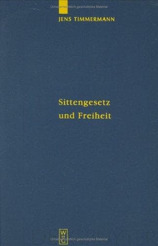 Tapa de Sittengesetz Und Freiheit
