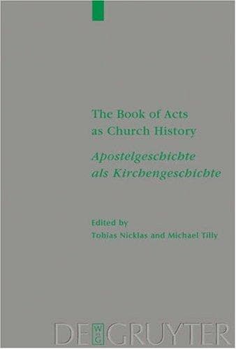 Tapa de Apostelgeschichte Als Kirchengeschichte