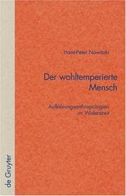 Tapa de Der Wohltemperierte Mensch