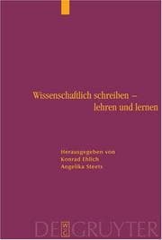 Tapa de Wissenschaftlich schreiben