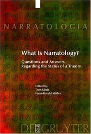 Tapa de What is narratology?