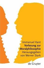 Tapa de Vorlesung zur Moralphilosophie