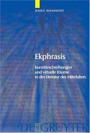 Tapa de Ekphrasis