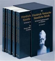 Tapa de Friedrich Nietzsche Samtliche Briefe Kritische Studienausgabe