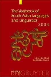 Tapa de The Yearbook Of South Asian Languages And Linguistics 2004 (The Yearbook of South Asian Languages and Linguistics)