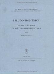 Tapa de Pseudo-Homerica