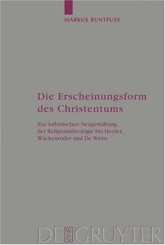 Tapa de Die Erscheinungsform des Chreistentums