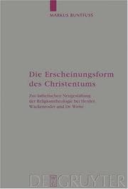 Tapa de Die Erscheinungsform des Chreistentums