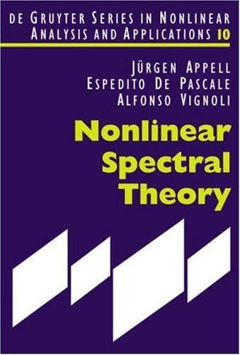 Tapa de Nonlinear spectral theory