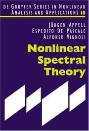 Tapa de Nonlinear spectral theory