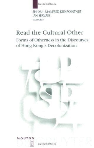 Tapa de Read the Cultural Other