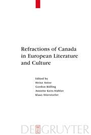 Tapa de Refractions of Canada in European literature and culture