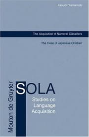 Tapa de The Acquisition of Numeral Classifiers