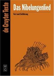 Tapa de Das Nibelungenlied (De Gruyter Texte)