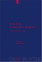 Tapa de How to Do Comparative Religion