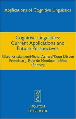 Tapa de Cognitive Linguistics