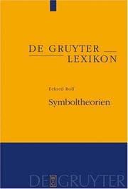 Tapa de Symboltheorien (De Gruyter Lexikon)