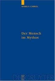 Tapa de Der Mensch im Mythos