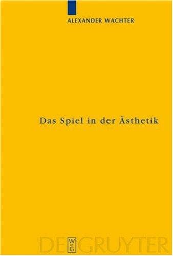 Tapa de Das Spiel in der Asthetik