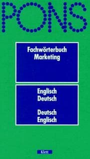 Tapa de PONS Fachwörterbuch Marketing