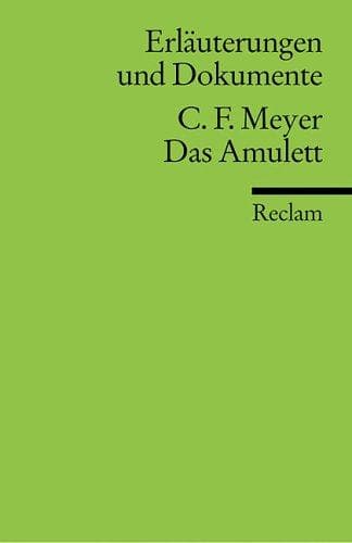 Tapa de Conrad Ferdinand Meyer, Das Amulett