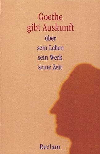 Tapa de Goethe gibt Auskunft